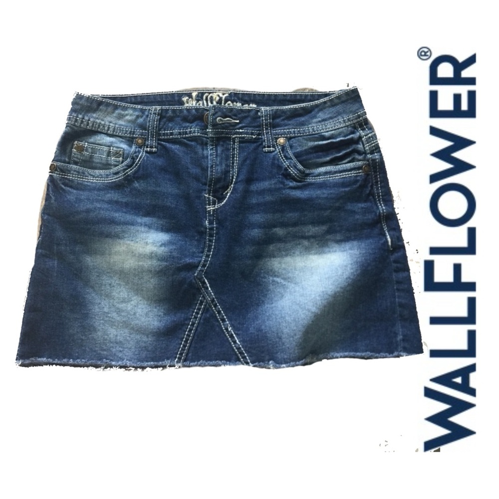 Wall Flower 7‎ Denim Skirt 0151